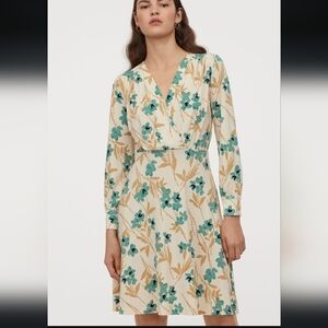 NWT H&M Jersey Crepe Floral Dress Size XXL